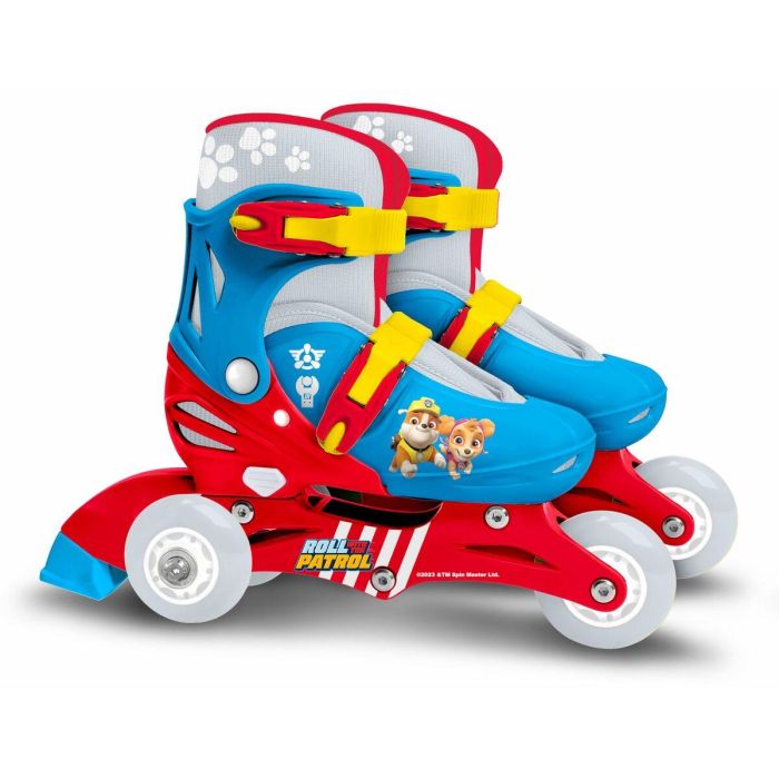 Paw Patrol Patines en Línea Dos en Uno PAW3496274503014 Tri Skate Roller 3 Ruedas Talla Ajustable 27-30 0 Paw Patrol Patines en Línea Dos en Uno PAW3496274503014 Tri Skate Roller 3 Ruedas Talla Ajustable 27-30 0