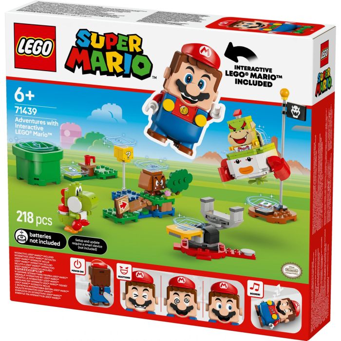 Lego Super Mario Juego de Construcción Aventuras Interactivas - Playset para Niños +6 Años con Funciones Interactivas (LR03) 7