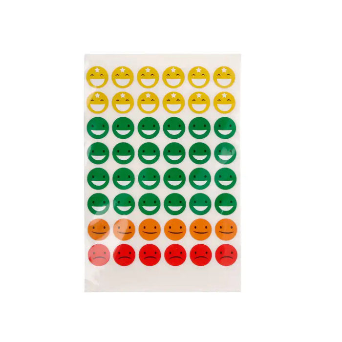 Liderpapel Gomets Escolares Bolsa 12 Hojas 48 Caras Por Hoja Colores Surtidos 20mm Diámetro 3