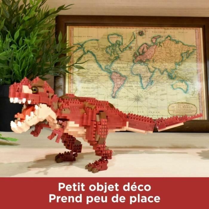 Nanoblock NBM-031 - Tyrannosaurus Rex Edición Deluxe 4 Nanoblock NBM-031 - Tyrannosaurus Rex Edición Deluxe 4
