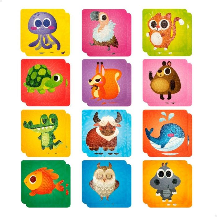 Juego de Memoria Lisciani Puzzle Infantil Táctil 24 Piezas 6 Juego de Memoria Lisciani Puzzle Infantil Táctil 24 Piezas 6