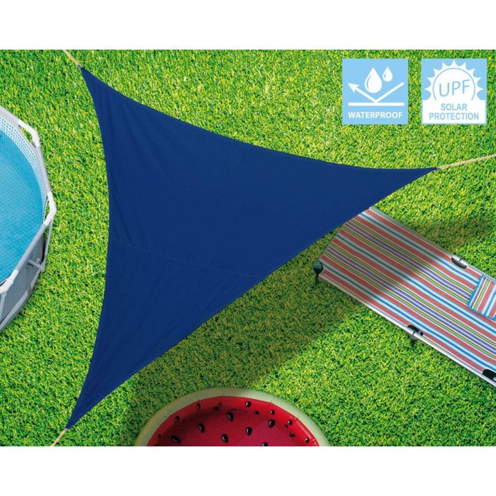 Toldo Triangular 3x3x3M Azul 1 Toldo Triangular 3x3x3M Azul 1