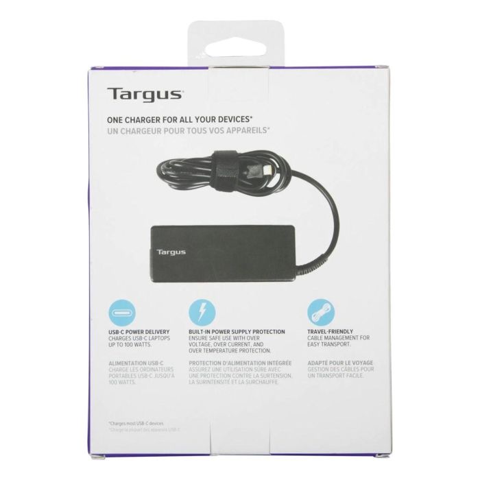 Targus APA108EU adaptador e inversor de corriente Interior 100 W Negro 4 Targus APA108EU adaptador e inversor de corriente Interior 100 W Negro 4