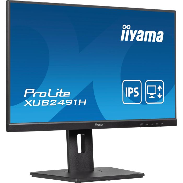 iiyama Monitor 24" XUB2491H-B1, Panel IPS, 100Hz, HDMI, DisplayPort, Regulable en Altura, Full HD 2 iiyama Monitor 24" XUB2491H-B1, Panel IPS, 100Hz, HDMI, DisplayPort, Regulable en Altura, Full HD 2