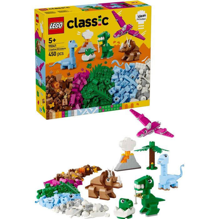 LEGO 11041 Classic Juguete de Construcción: Dinosaurios Creativos con T-Rex 13 LEGO 11041 Classic Juguete de Construcción: Dinosaurios Creativos con T-Rex 13