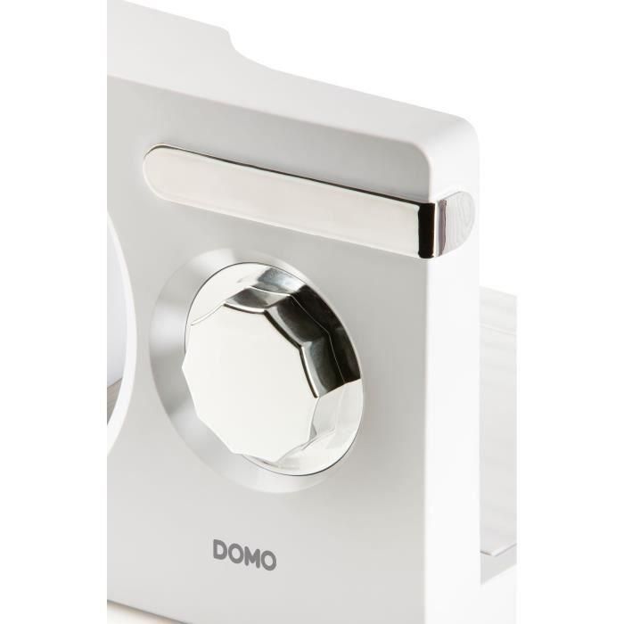 Rebanadora DOMO - diámetro 17cm - Ajuste corte 1 a 15 mm - 120W 4 Rebanadora DOMO - diámetro 17cm - Ajuste corte 1 a 15 mm - 120W 4