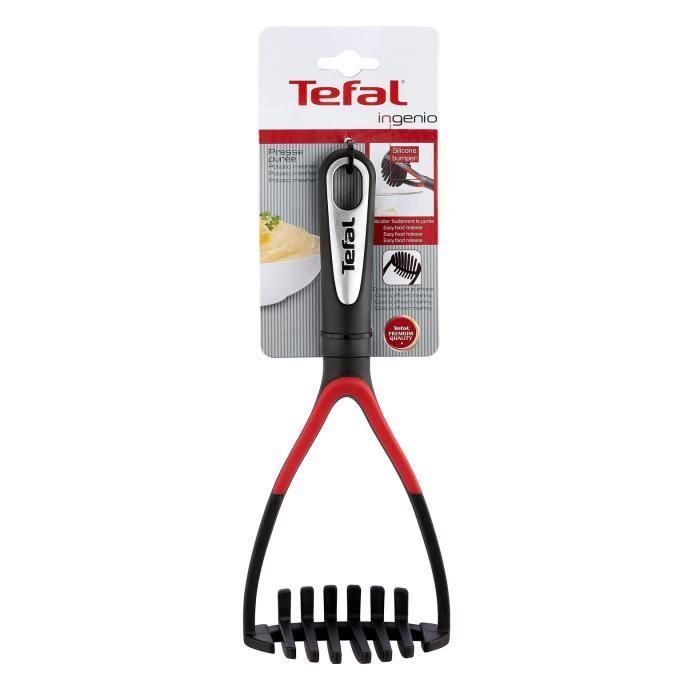 TEFAL INGENIO Machacador de patatas K2071214 negro y rojo 4