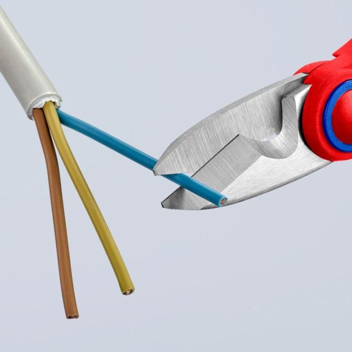 KNIPEX Elektrikerschere mit Crimpstelle 5 KNIPEX Elektrikerschere mit Crimpstelle 5