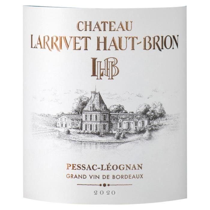 Château Larrivet Haut-Brion 2020 Pessac-Léognan - Vino tinto de Burdeos 1 Château Larrivet Haut-Brion 2020 Pessac-Léognan - Vino tinto de Burdeos 1