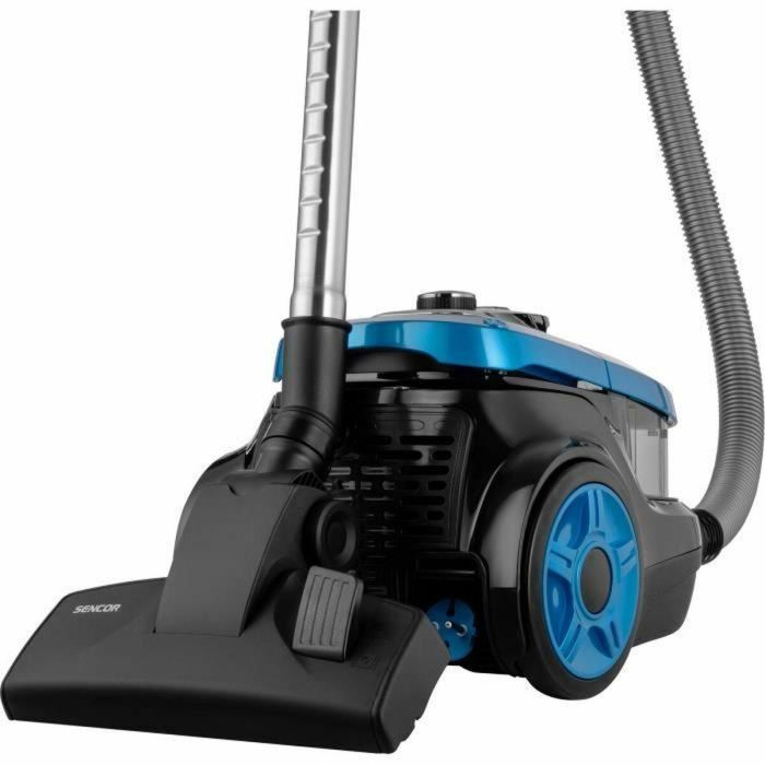 Aspirador de bote sin bolsa - SENCOR - SVC-1035TQ - 750 W - 75 dB - 1 L - Negro / Azul 2