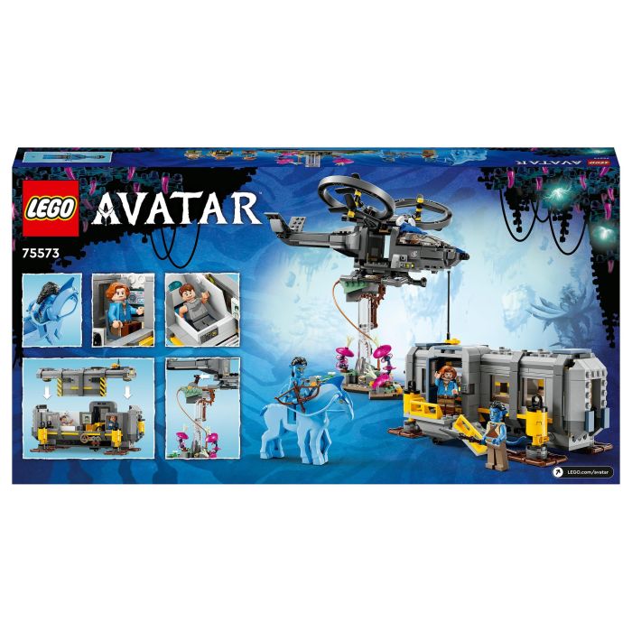 LEGO 75574 Avatar Montañas Flotantes: Sector 26 y Samson de la RDA, Juego de Construcción, 887 Piezas, a Partir de 9 Años
