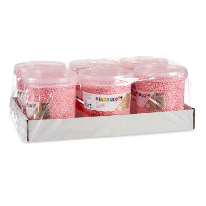 Bote Bolas Poliespan Rosa Pincello 13X14CM (6 Unidades) 2 Bote Bolas Poliespan Rosa Pincello 13X14CM (6 Unidades) 2