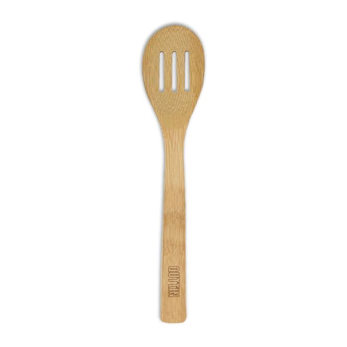 Cuchara con agujeros de bambú 30 cm Quttin (36 Unidades) 6 Cuchara con agujeros de bambú 30 cm Quttin (36 Unidades) 6