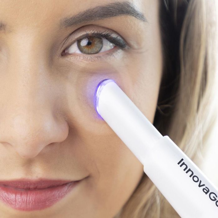 Masajeador de Ojos Antiedad con Fototerapia, Termoterapia y Vibración Therey InnovaGoods 9 Masajeador de Ojos Antiedad con Fototerapia, Termoterapia y Vibración Therey InnovaGoods 9