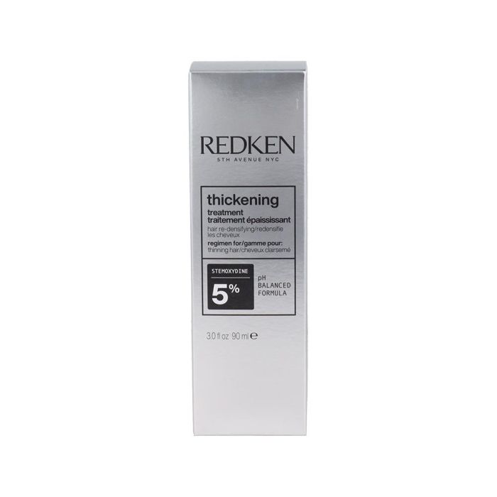 Redken Thickening Treatment Stemoxydine 5% Serum Capilar para Cabello Debilitado y Cuero Cabelludo con Efecto Refrescante 90ml