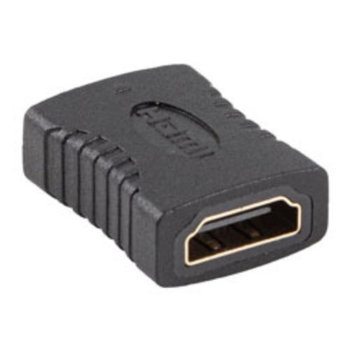LANBERG AD-HDMI-01 Cambiador de Género HDMI 2.0 Negro, Contactos Chapados en Oro LANBERG AD-HDMI-01 Cambiador de Género HDMI 2.0 Negro, Contactos Chapados en Oro