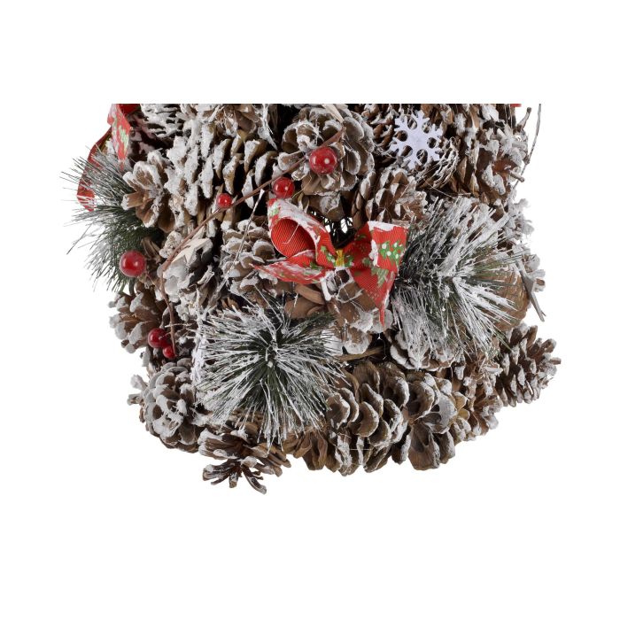 Arbol Navidad Tradicional DKD Home Decor Natural Rojo 69 x 27 cm 2