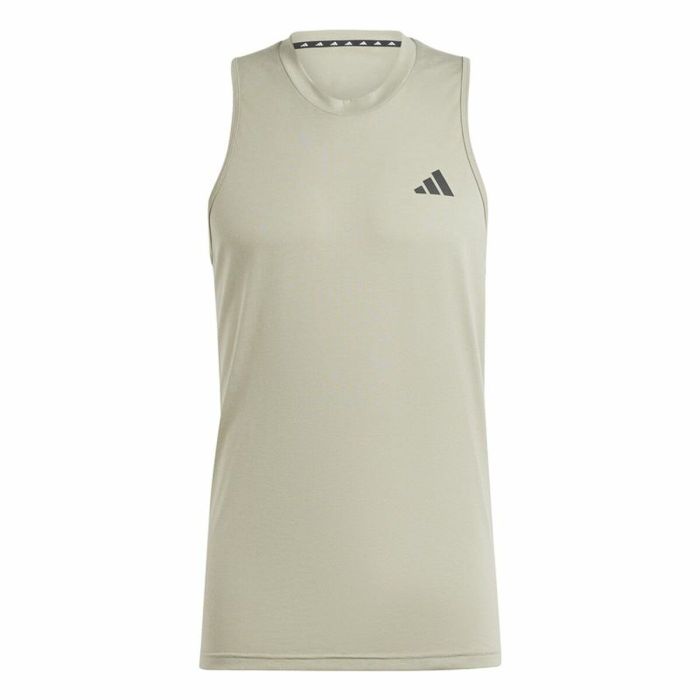 Camiseta de Manga Corta Hombre Adidas Essentials Training Azul claro (S) 6