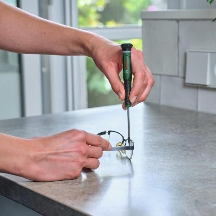 Bosch BOS4053423255102 Juego destornilladores 8 piezas, puntas precisas magnéticas PH/TX/HEX/Ranuradas, bricolaje y manualidades 4