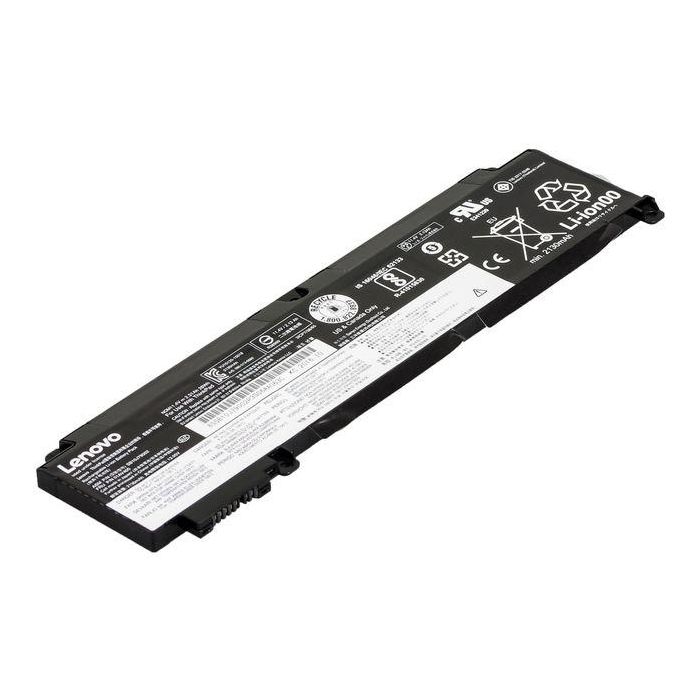 Lenovo Lithium-ion battery with 26Wh capacity, 3 cells, suitable for laptop use, compact dimensions for easy installation. Lenovo Lithium-ion battery with 26Wh capacity, 3 cells, suitable for laptop use, compact dimensions for easy installation.