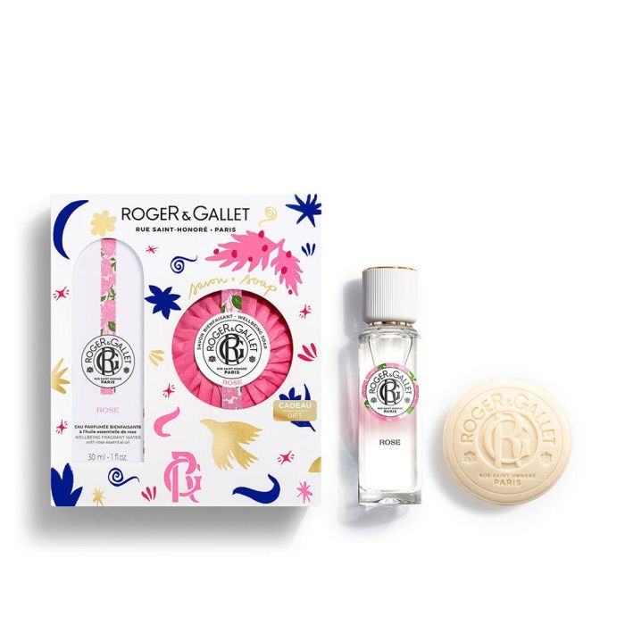 Roger & Gallet Rose Agua Perfumada Bienestar Estuche 2 Pz