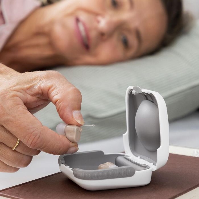 Amplificador de Sonido Intraauricular con Accesorios Hearzy InnovaGoods 2 Unidades 8