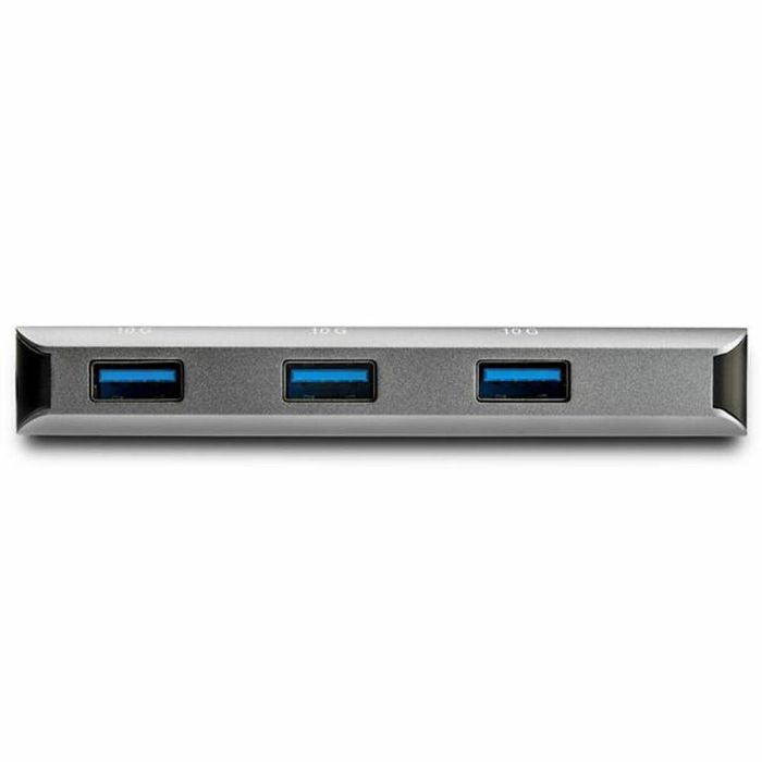 Hub USB 3 Puertos Startech HB31C3ASDMB Plata 3 Hub USB 3 Puertos Startech HB31C3ASDMB Plata 3