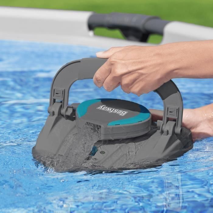 Robot de piscina Bestway Agate - Recargable y autónomo - 15 m² 2 Robot de piscina Bestway Agate - Recargable y autónomo - 15 m² 2