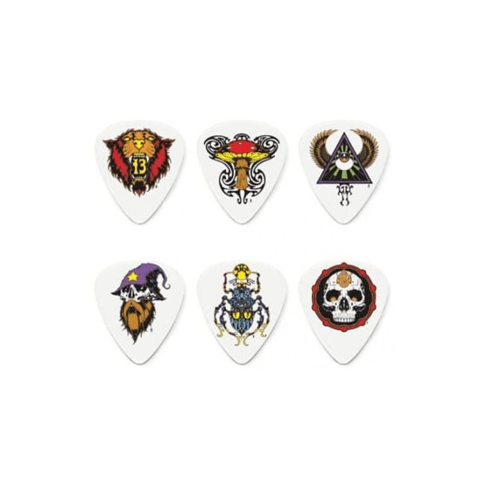 Dunlop Player's Pack de Púas de Guitarra, 6 unidades, 0,73mm