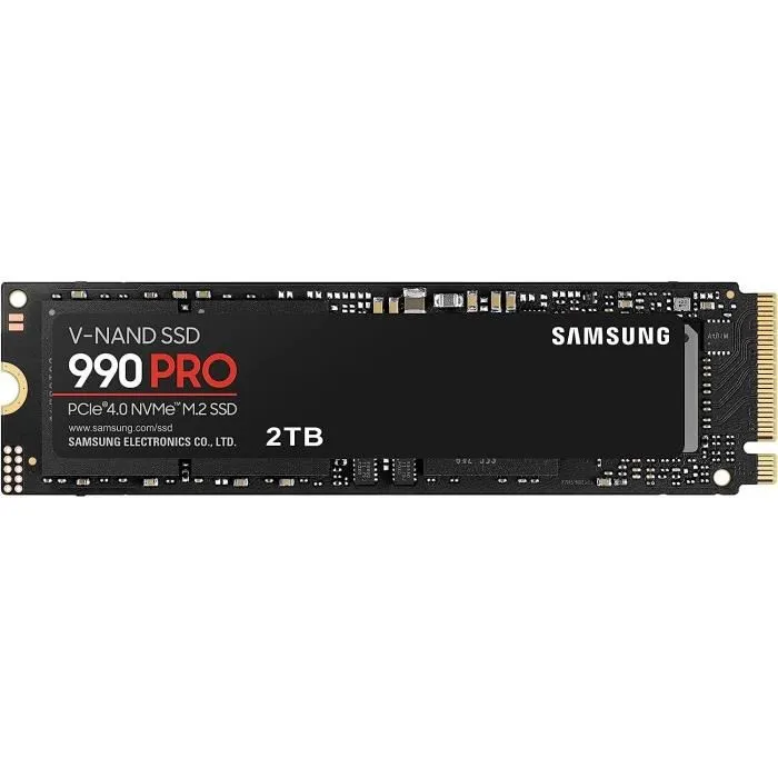 Samsung 990 PRO SSD M.2 NVMe PCIe 4.0 x4 2TB Lectura 7450 MB/s 0 Samsung 990 PRO SSD M.2 NVMe PCIe 4.0 x4 2TB Lectura 7450 MB/s 0