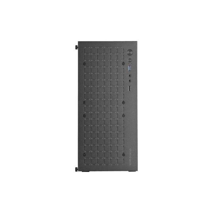 Mars Gaming Caja Ordenador MC-1000 M - ATX, Minitorre con Ventana Lateral, Compatible MicroATX/Mini-ITX, Ventilador FDB, Diseño Metal-MESH 2