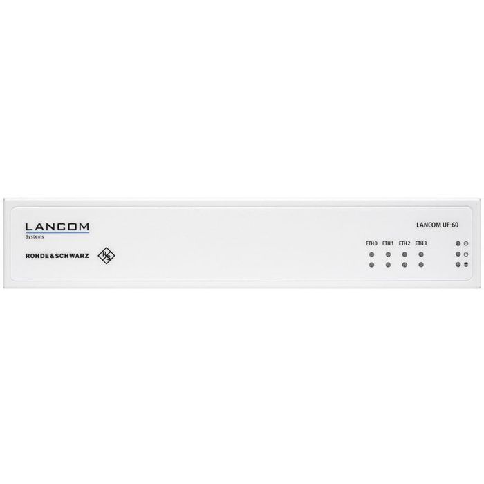 LANCOM R&S Unified Firewall UF-60 Cortafuegos 3.5 Gbit/s Rendimiento VPN IPSec 0.79 Gbit/s Seguridad Redes Alámbrico