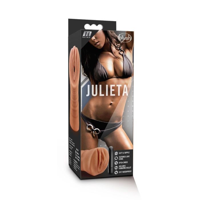 Masturbador Masculino Blush Julieta Marrón 4