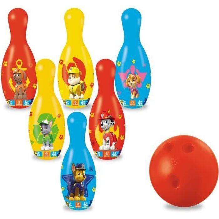 Mondo Juego de Bolos Patrulla Canina para Niños - Incluye 6 Bolos Plástico - Edad 3+ Años 0 Mondo Juego de Bolos Patrulla Canina para Niños - Incluye 6 Bolos Plástico - Edad 3+ Años 0