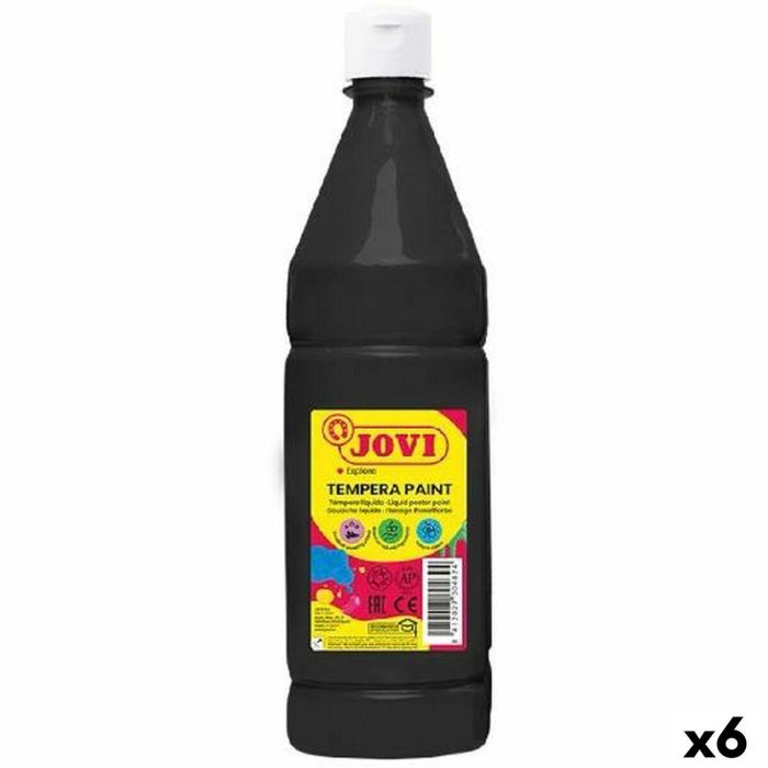 Témpera Jovi Negro 1 L (6 Unidades)