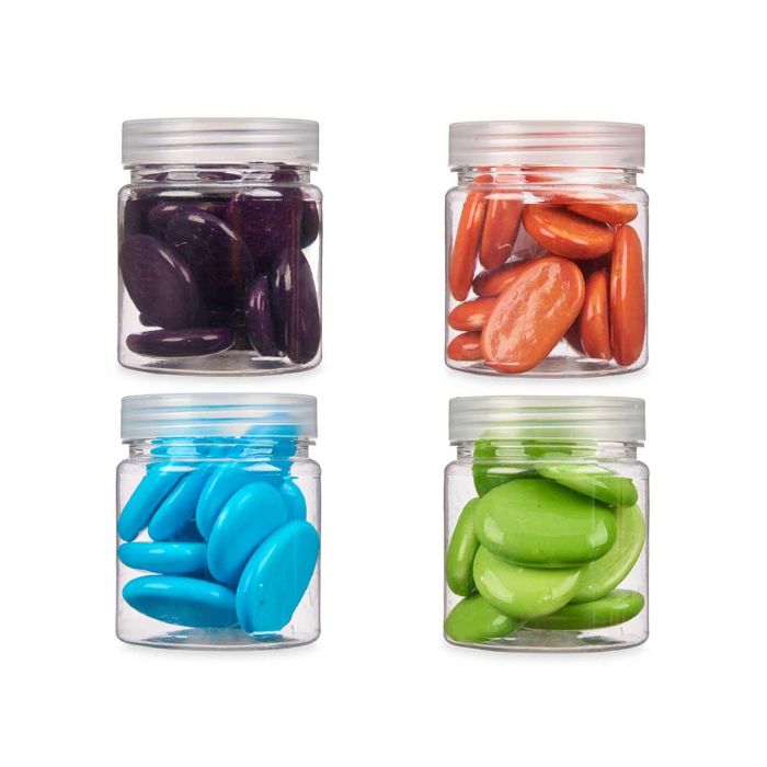 Bote 280Gr Piedras Rio Surtidos Col Vivos Giftdecor 6X8CM (48 Unidades) 1 Bote 280Gr Piedras Rio Surtidos Col Vivos Giftdecor 6X8CM (48 Unidades) 1
