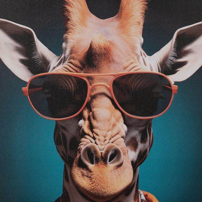 Cuadro Impresión Animales 3/M Decoración 50 X 3 X 70 cm