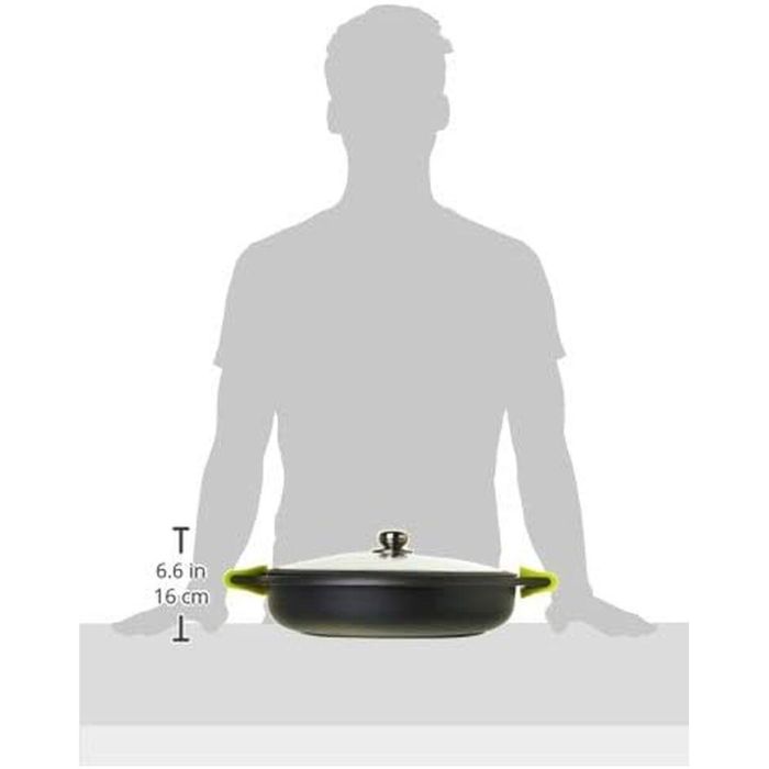 Cacerola Fundix F3-IR36 Verde Ø 36 cm 9,5 L Cacerola Fundix F3-IR36 Verde Ø 36 cm 9,5 L