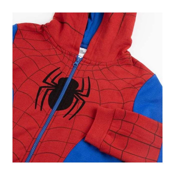 Sudadera con capucha cotton brushed cremallera spiderman 8 años 2 Sudadera con capucha cotton brushed cremallera spiderman 8 años 2