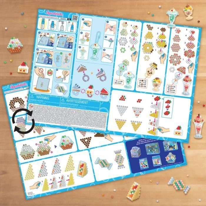 Mis dulces complementos - AQUABEADS - 35090 2 Mis dulces complementos - AQUABEADS - 35090 2