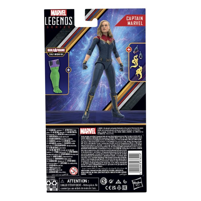 Figura Hasbro Marvel Legends Series Capitana 5 Figura Hasbro Marvel Legends Series Capitana 5
