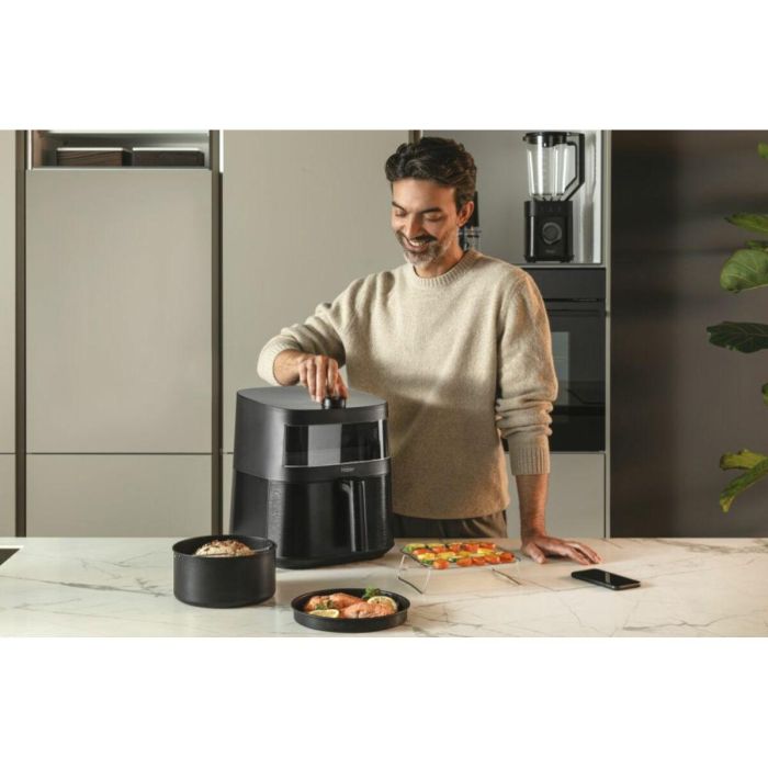 Haier HAF5TWA 011 6,5 L Independiente 2000 W Freidora de aire caliente Negro 4