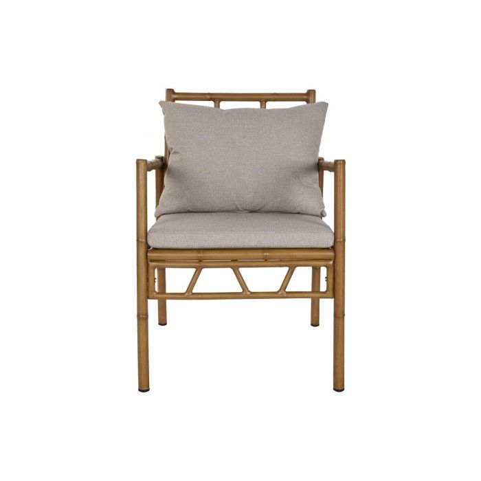 Muebles de Jardín Home ESPRIT Beige 160 x 90 x 75 cm 83 cm (5 Piezas) 1