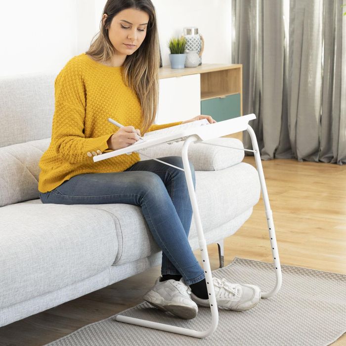 Mesa Plegable Auxiliar Multiposición Foldy Table InnovaGoods 9 Mesa Plegable Auxiliar Multiposición Foldy Table InnovaGoods 9