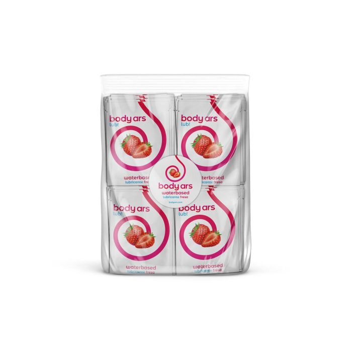 Lubricante Con Base de Agua Body Ars 4 ml Fresa Lubricante Con Base de Agua Body Ars 4 ml Fresa