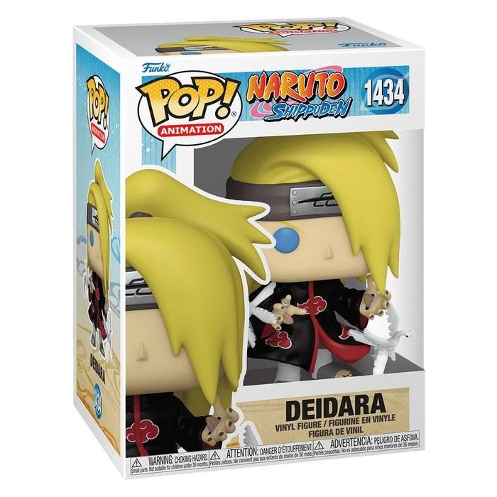 FUNKO Figura POP Naruto Shippuden Deidara Vinilo 9cm 1 FUNKO Figura POP Naruto Shippuden Deidara Vinilo 9cm 1