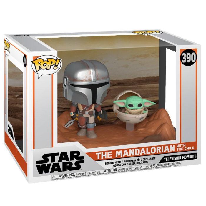 Funko Pop Star Wars The Mandalorian con Baby Yoda - Figura de Vinilo 1 Funko Pop Star Wars The Mandalorian con Baby Yoda - Figura de Vinilo 1