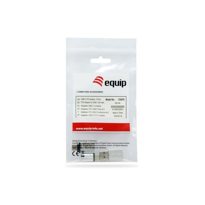 EQUIP PACK ADAPTADORES USB-C OTG USB-C MACHO A USB-A / MICRO USB HEMBRA Y USB-A MACHO A USB-C HEMBRA 2