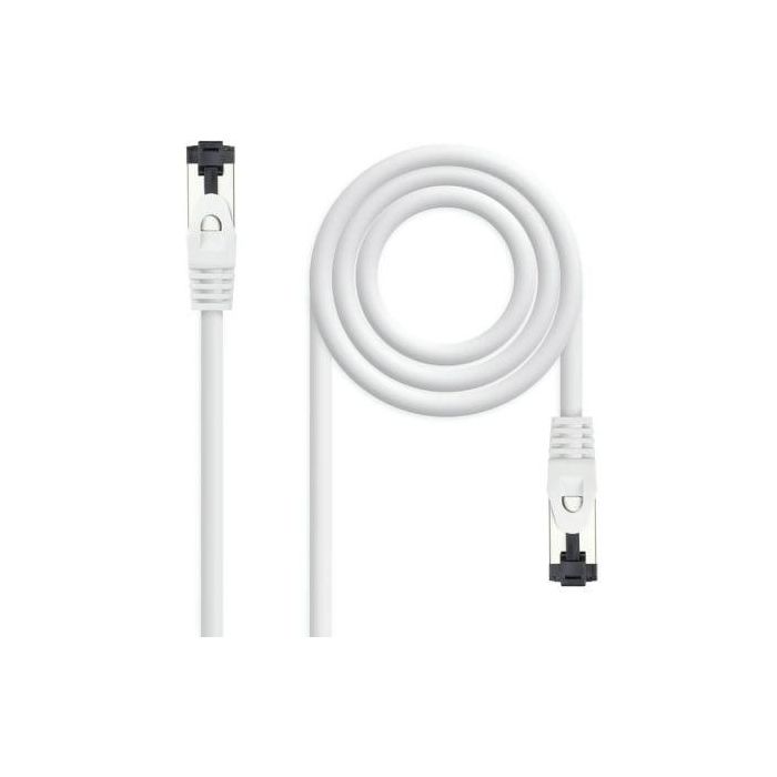 Nano Cable 10.20.2000-L25-W Cable de Red RJ45 SSTP Cat.8.1/ 25cm/ Blanco 2GHz 40 Gbps AWG26 LSZH OFC