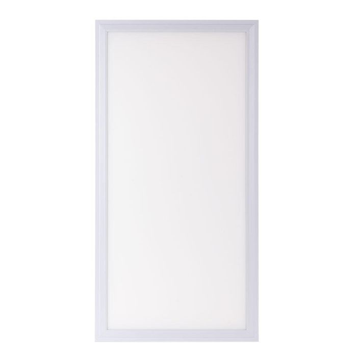 Panel LED 22W 2.100Lm 6000ºK 60x30Cm Marco Blanco 40.000H [HO-PAN30060022W-MB-CW 1